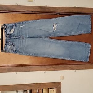 H&M Wide leg, High waist jeans Size 4.